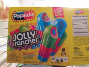 I let him pick any flavor he wanted, and this is what he chose. Gross. I guess that's one way to keep me out of your stash.